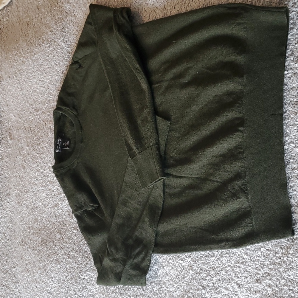 Banana Republic Slim Fitted Merino Wool Sweater